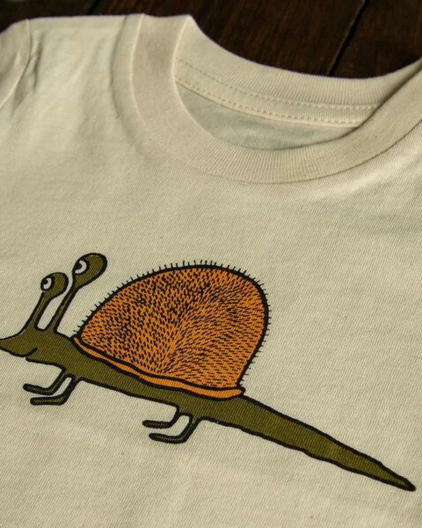 Cmig Baby T-shirt Schnigel (Schnecke & Igel) – Ansicht 2