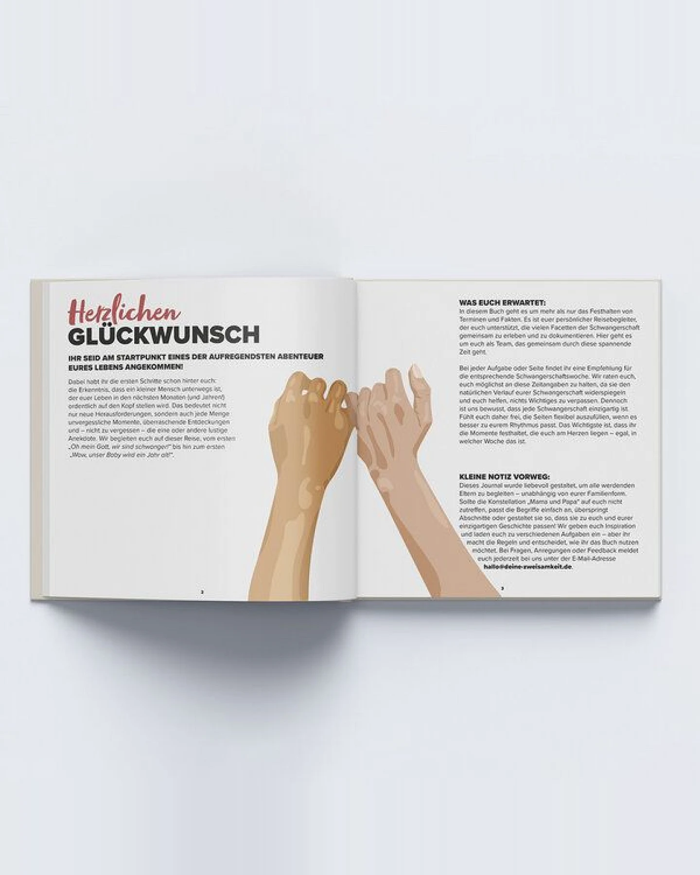 DEINE ZWEISAMKEIT SCHWANGERSCHAFTS-EINNERUNGSBUCH – Ansicht 2