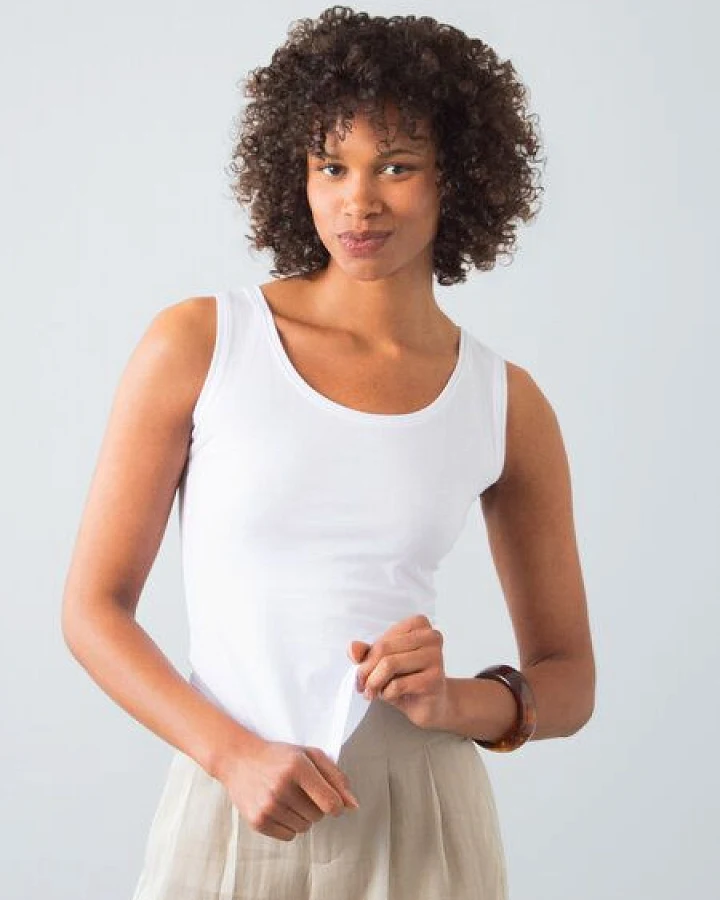Honest Basics Stretch-Tank-Top