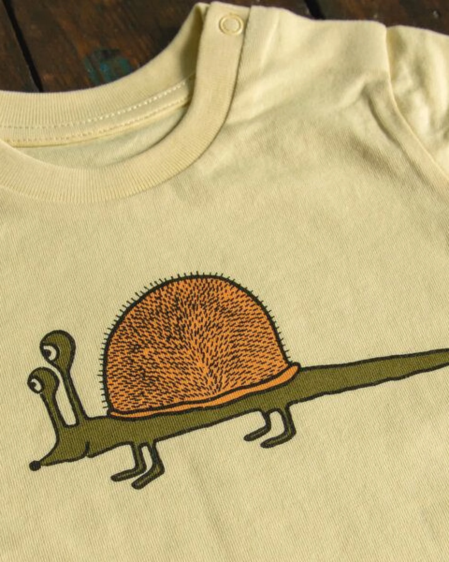 Cmig Baby T-shirt Schnigel (Schnecke & Igel) – Ansicht 2