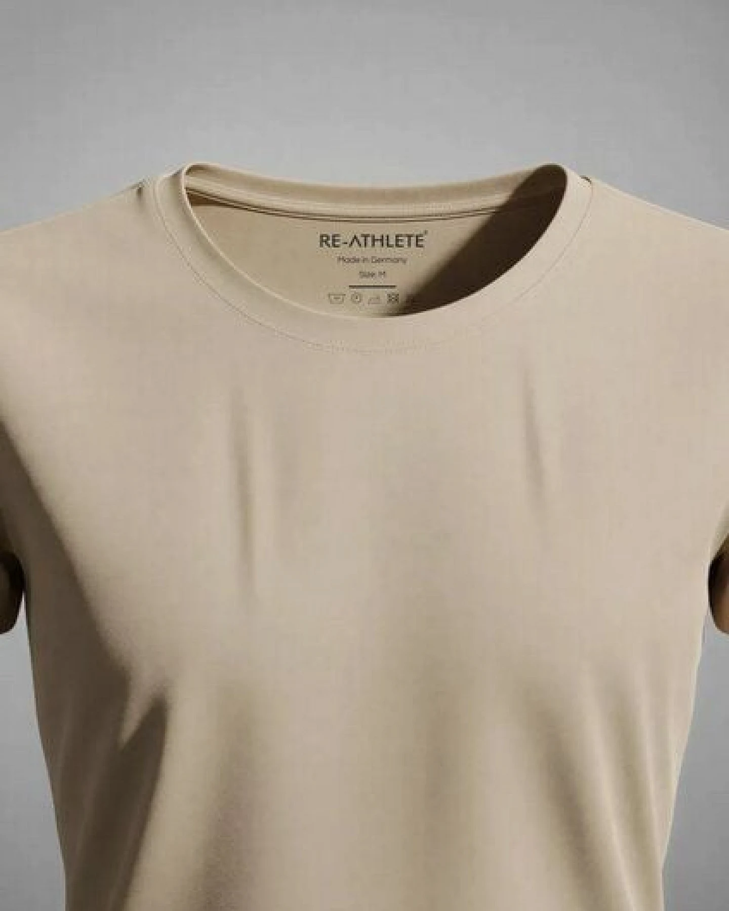 Re-Athlete BLESSED Bambus Damen Shirt - beige – Ansicht 3