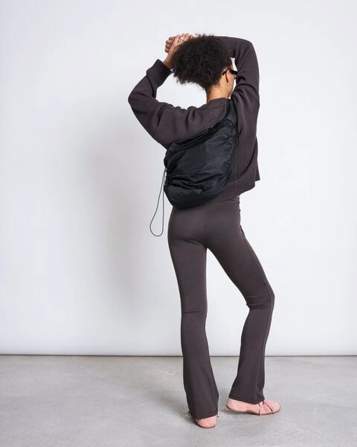 JAN N JUNE Ausgestellte Flared Leggings – Ansicht 3