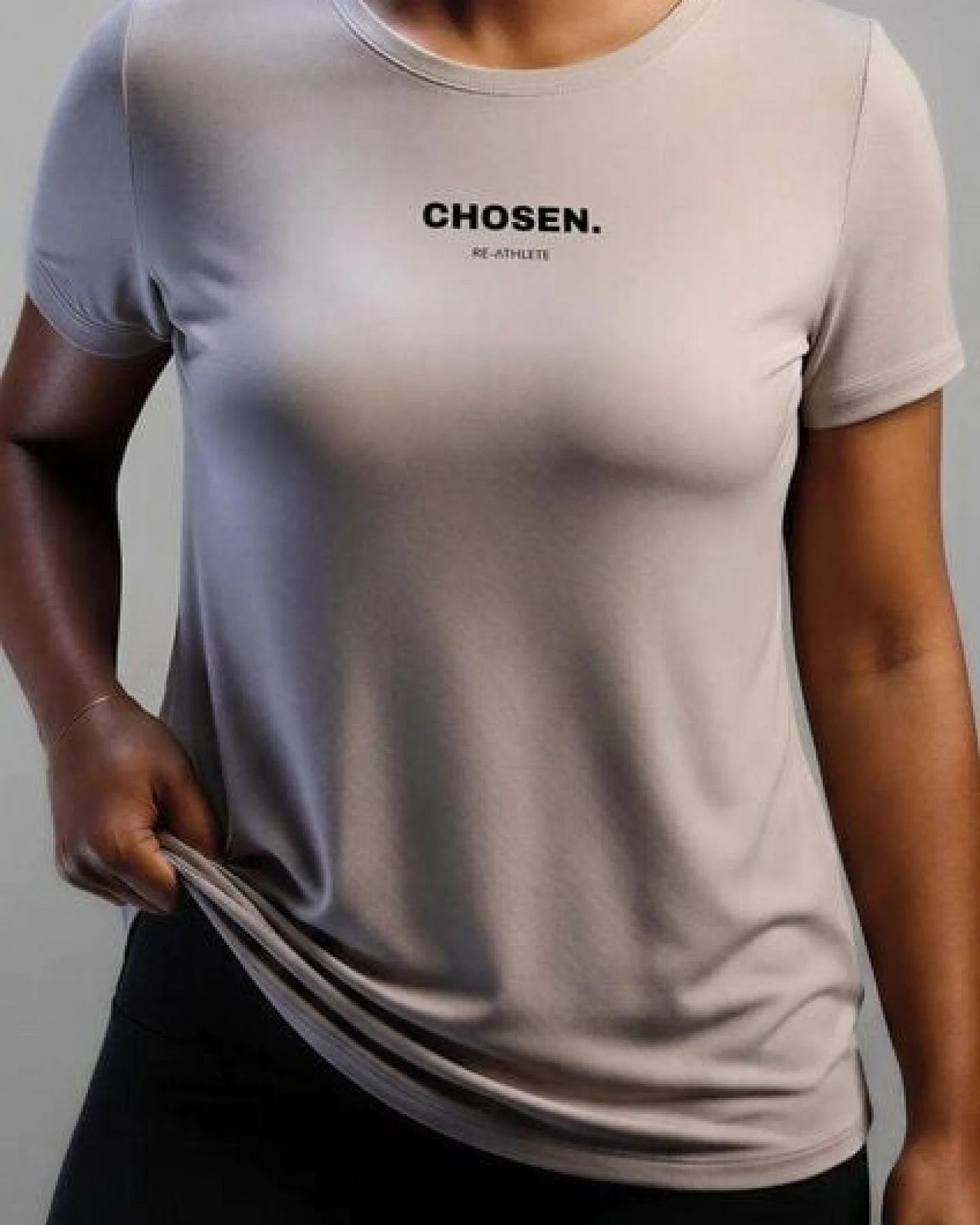 Re-Athlete CHOSEN Bambus Damen Shirt - beige – Ansicht 2