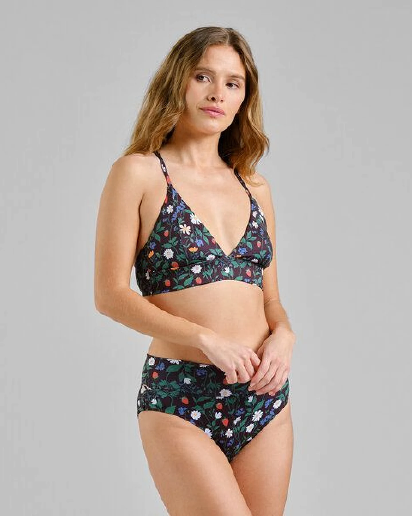 DEDICATED Bikini-Top Alva Strawberry Field – Ansicht 2