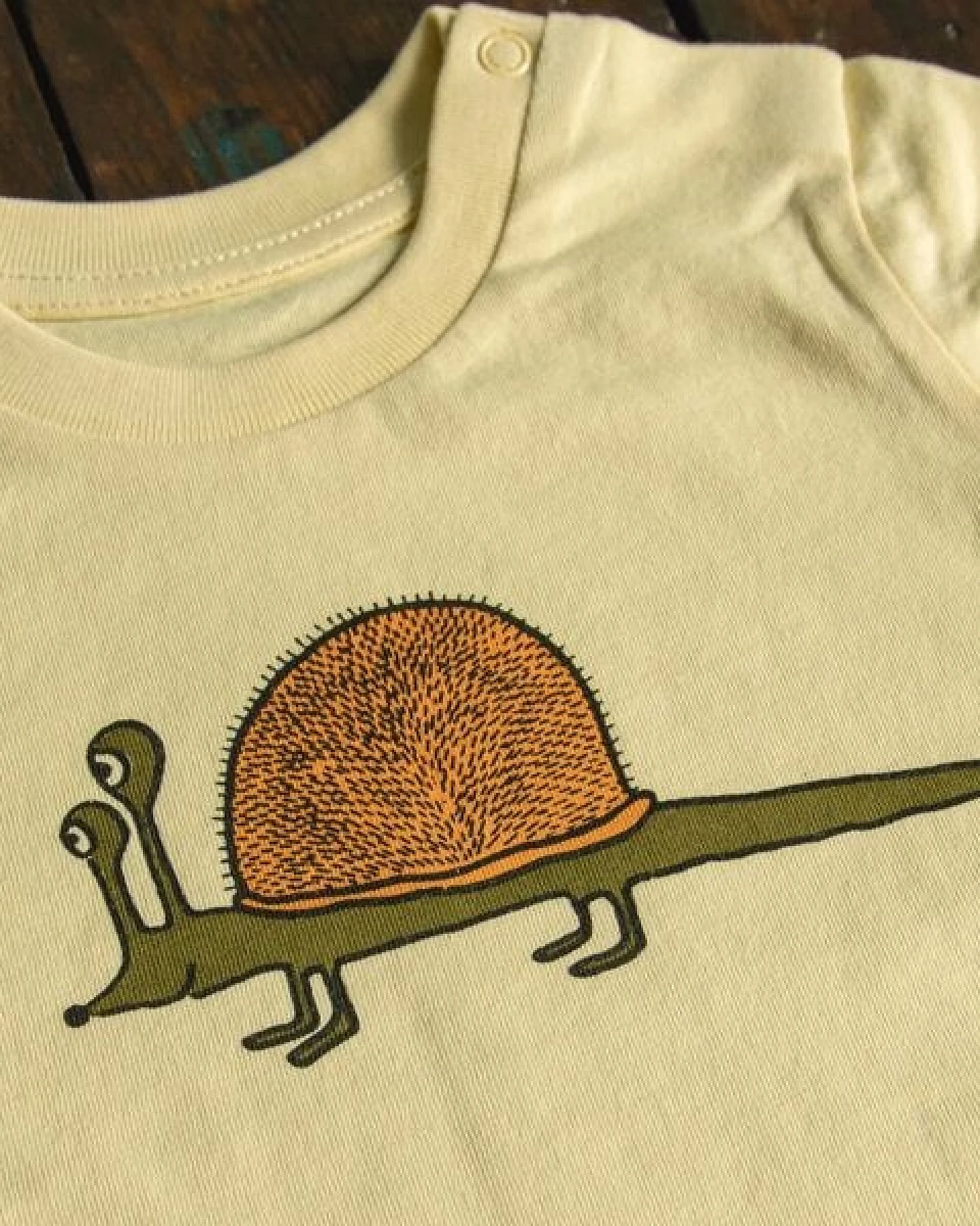 Cmig Baby T-shirt Schnigel (Schnecke & Igel) – Ansicht 2