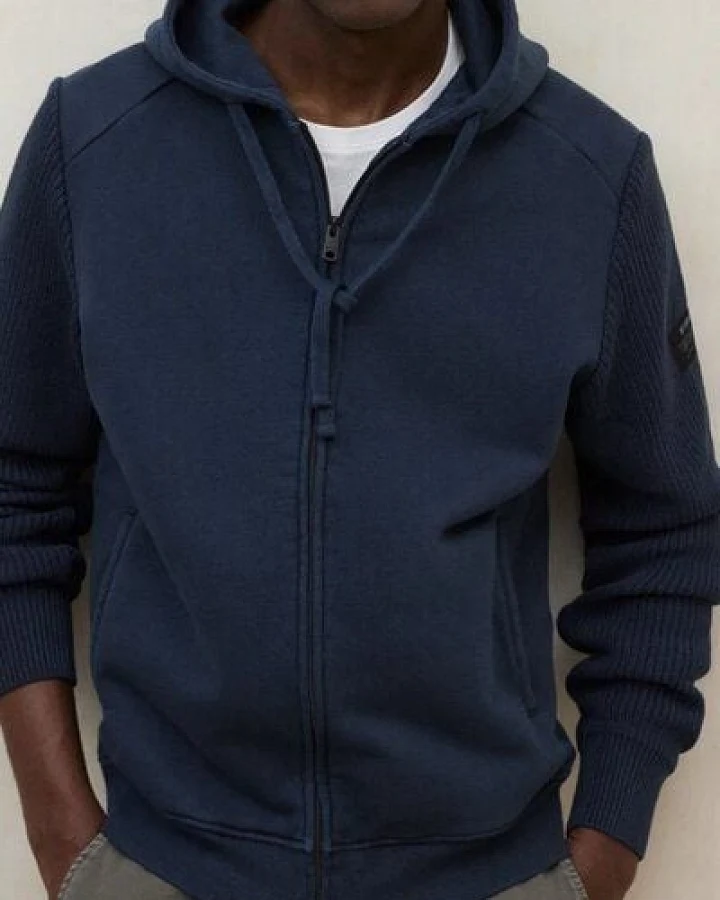 ECOALF Sweatjacke VIGO man, Farbe deep navy