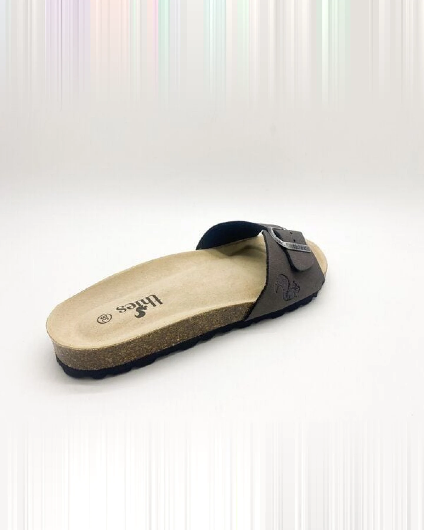 Vegane thies ® Eco Bio Strap Sandale aus rec. PET mit ergonomischem Fussbett – Ansicht 4