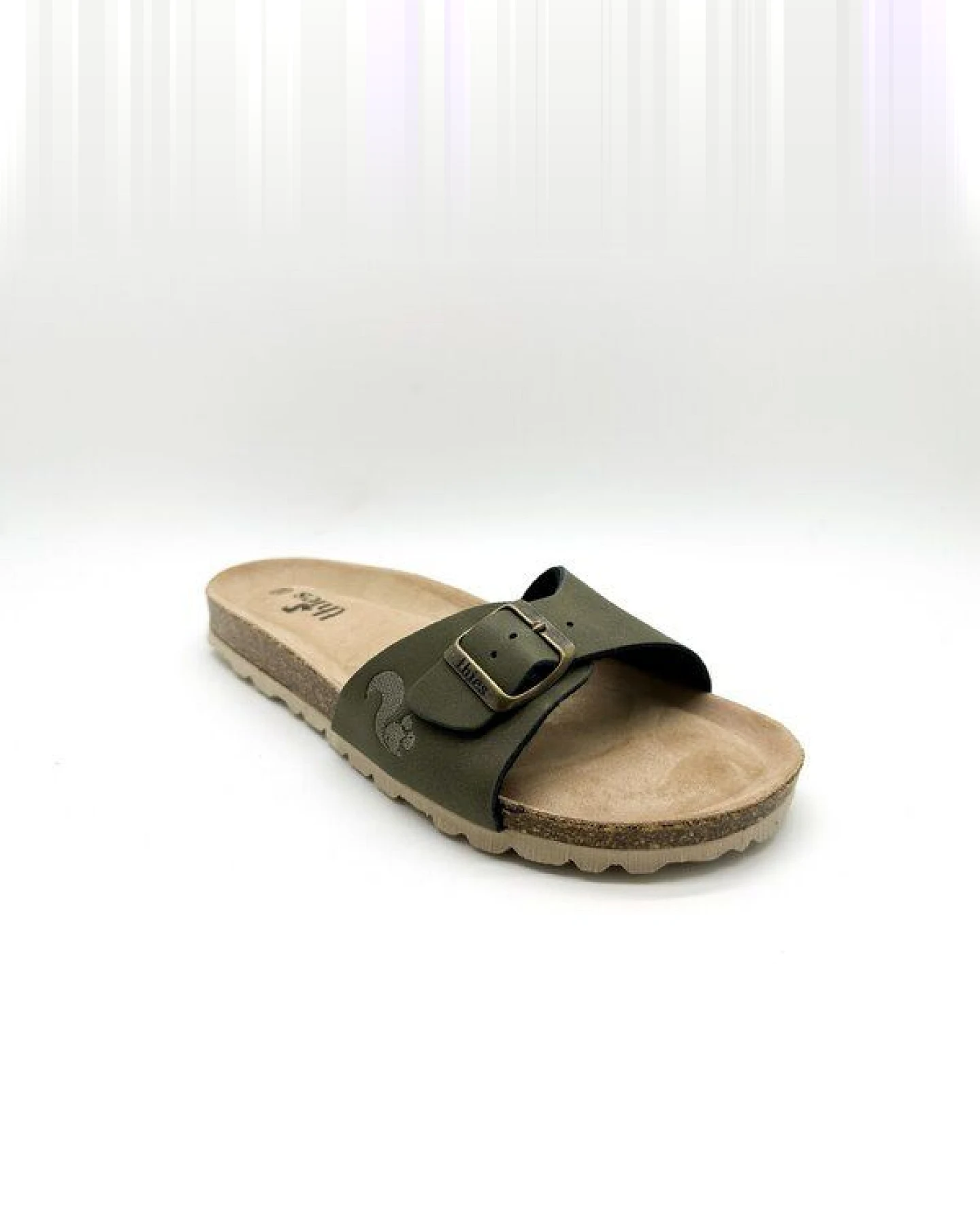 Vegane thies ® Eco Bio Strap Sandale aus rec. PET mit ergonomischem Fussbett – Ansicht 3
