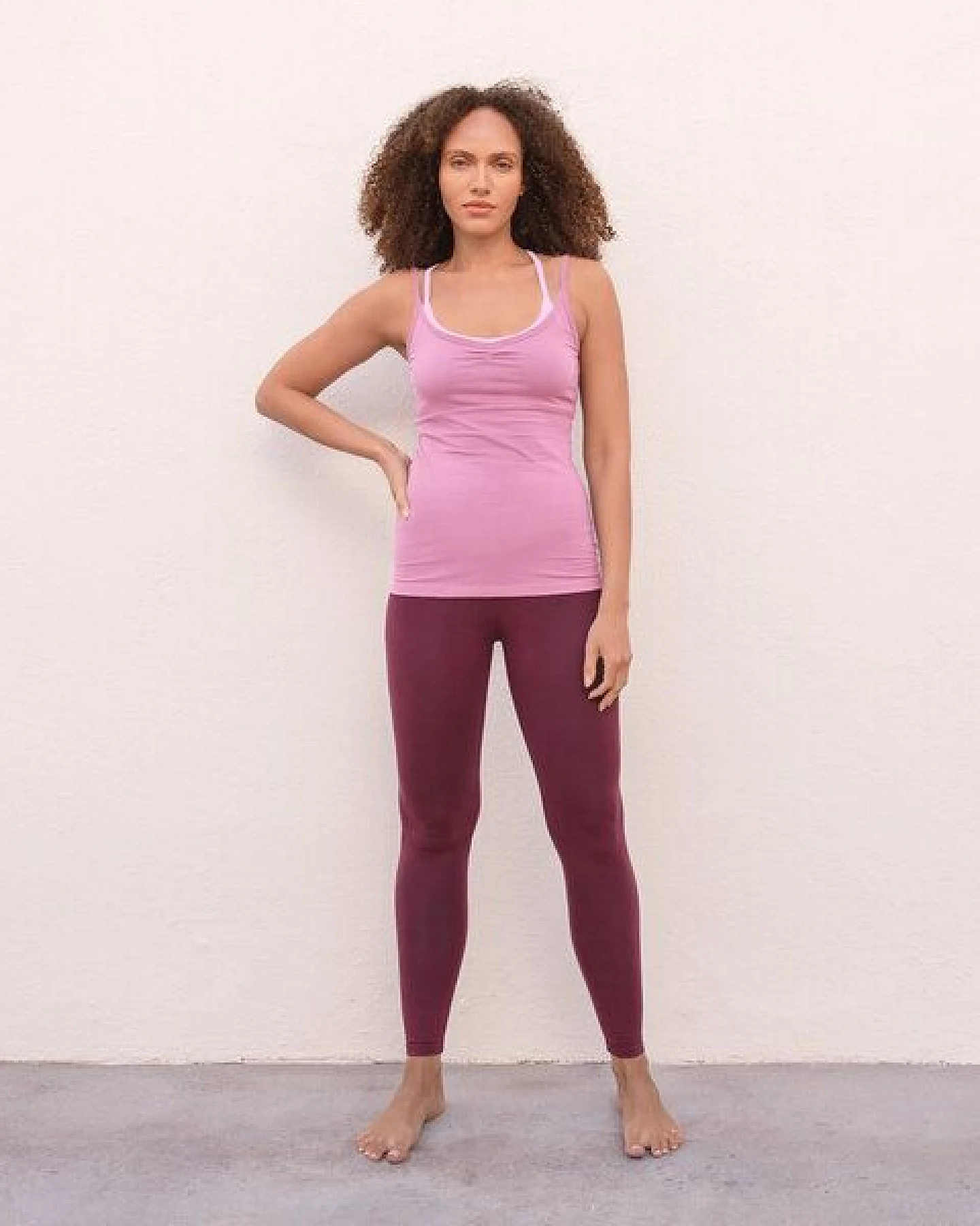 Jaya SOFIA 2 FARBIG - Damen - Top für Yoga und Freizeit aus Biobaumwolle – Ansicht 4