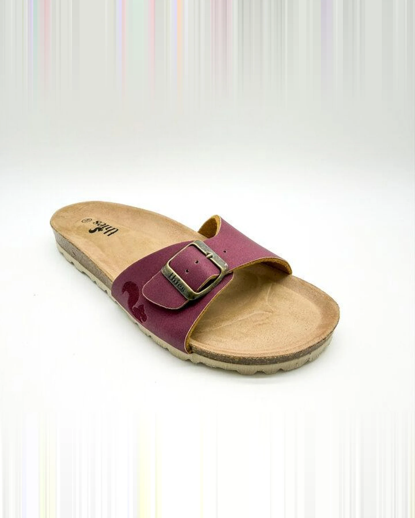 Vegane thies ® Eco Bio Strap Sandale aus rec. PET mit ergonomischem Fussbett – Ansicht 3