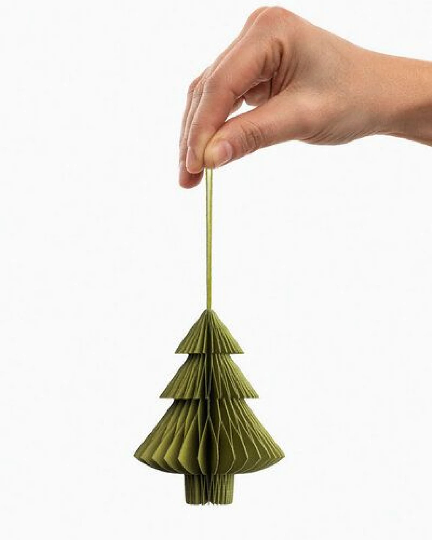 TRANQUILLO Papieranhänger TREE Weihnachtsbaum Tanne Deko – Ansicht 2