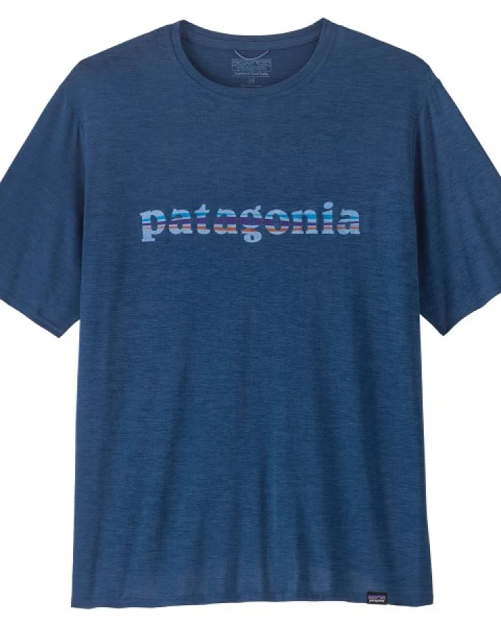 Patagonia - Cap Cool Daily Graphic Shirt - Funktionsshirt Gr S blau