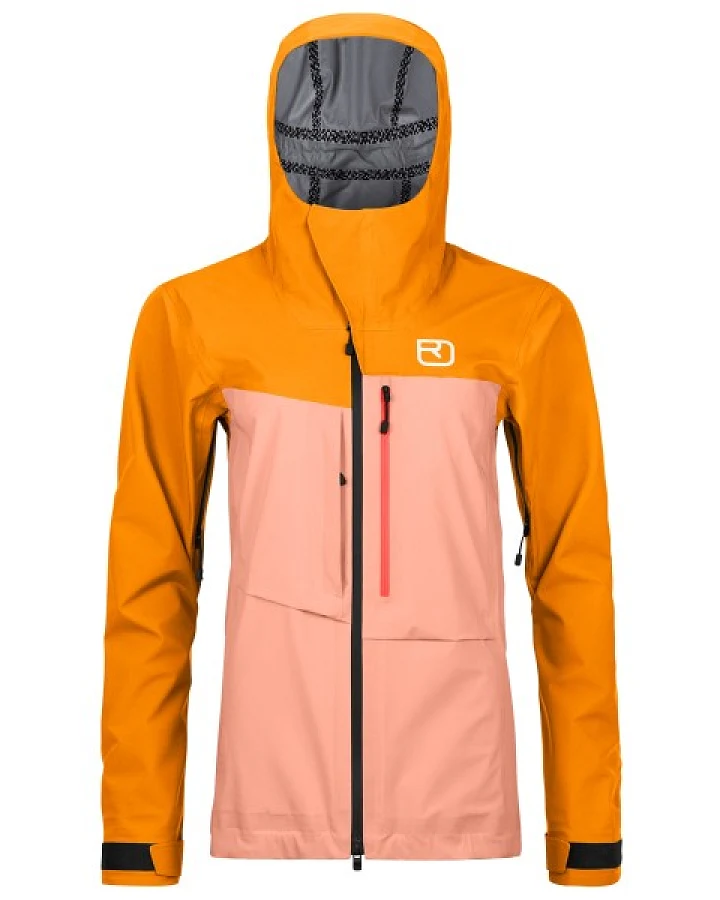 Ortovox - Women's 3L Ravine Shell Jacket - Skijacke Gr XS orange