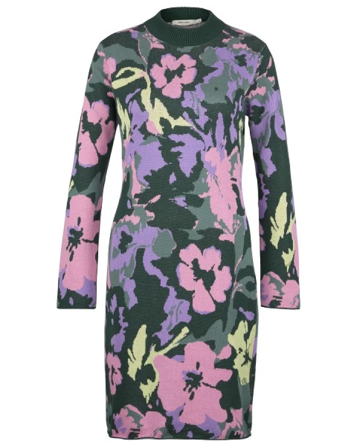 DEDICATED - Women's Dress Lo Pepita Cats - Kleid Gr L bunt