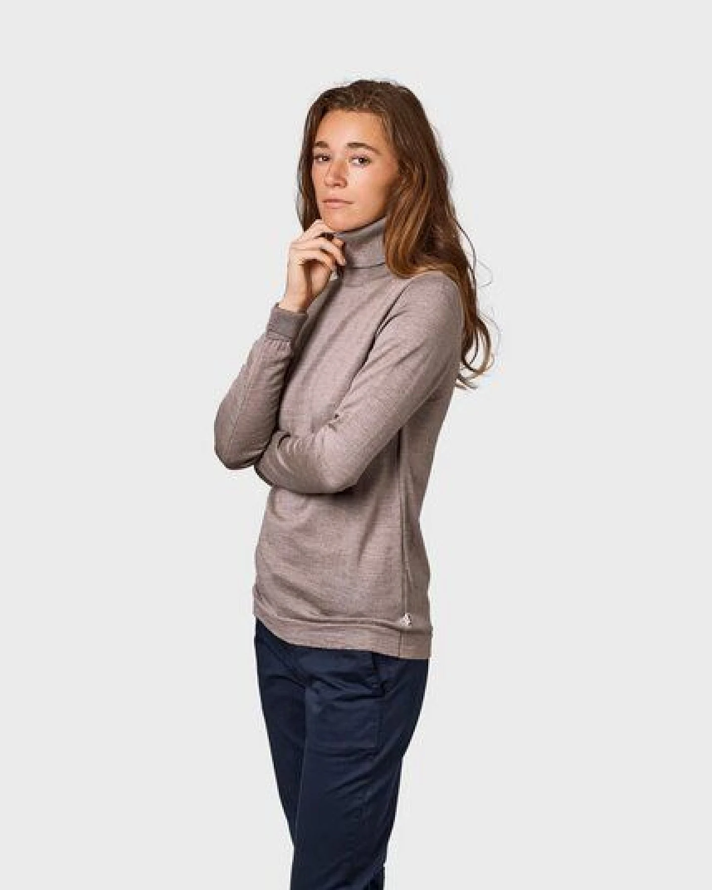 Klitmøller Collective Rollkragen-Pullover Isabella aus Merinowolle - mulesingfrei – Ansicht 2