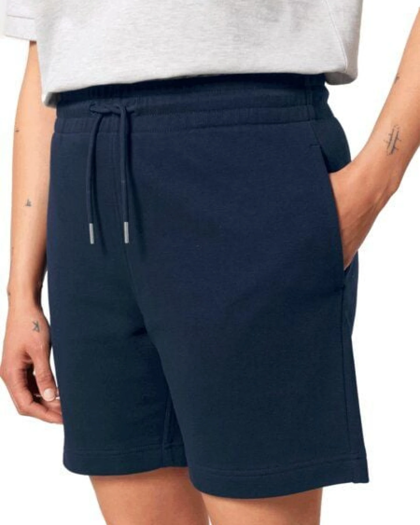 YTWOO Iconic Unisex Basic Joggingshorts aus 100% Hochwertiger Biobaumwolle – Ansicht 4