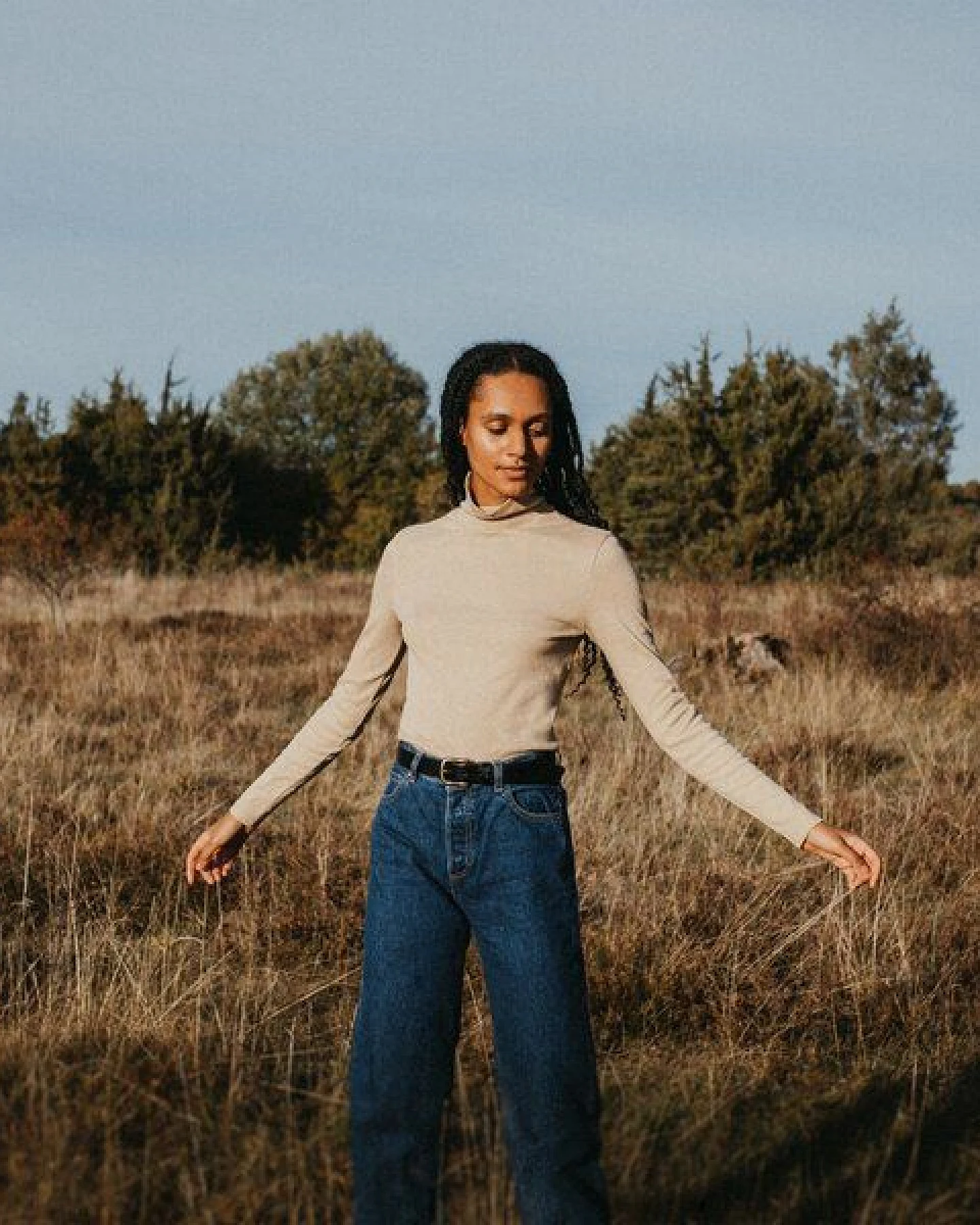 NORDLICHT Damen Rollkragenshirt aus Bio-Baumwolle DANA – Ansicht 2
