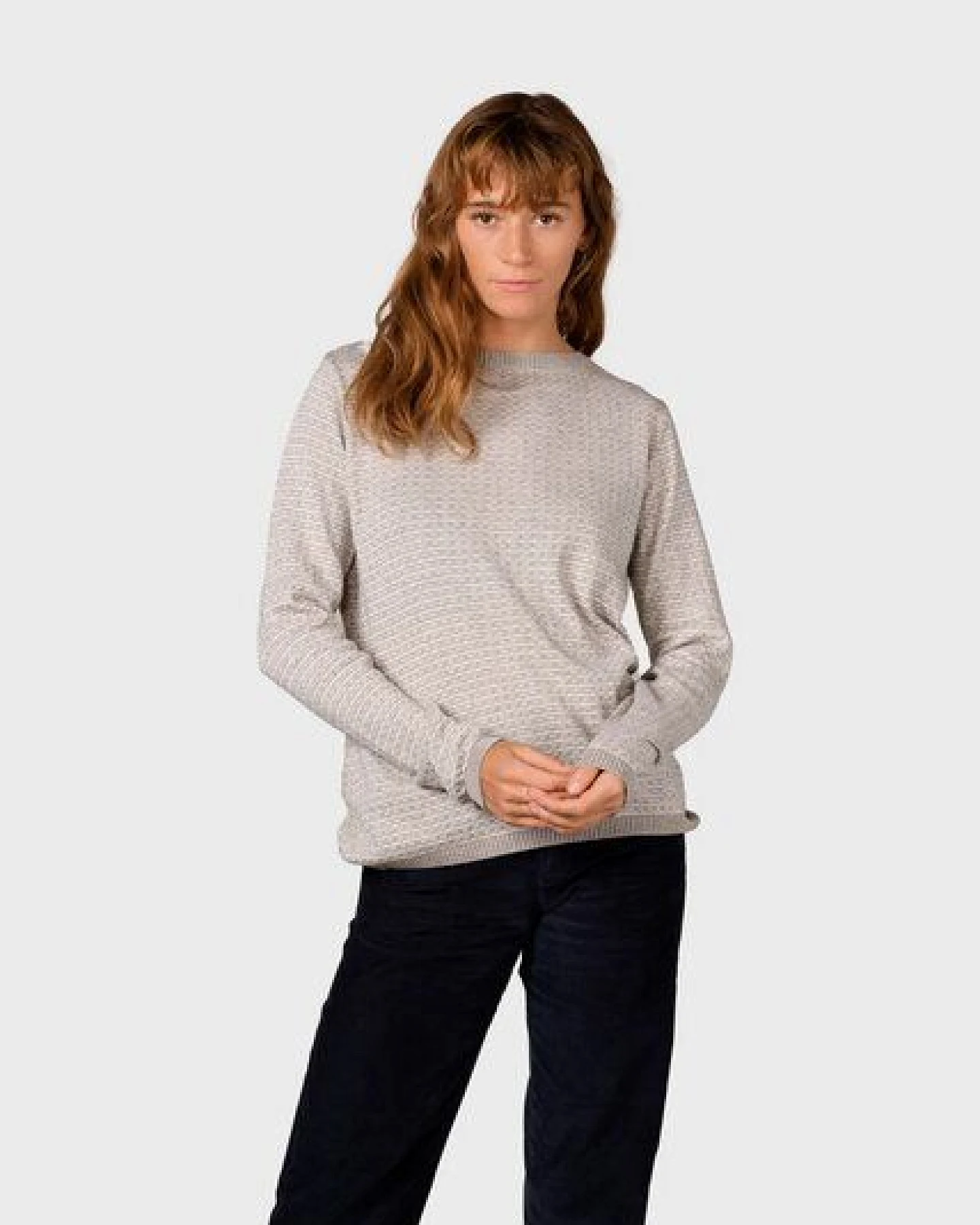 Klitmøller Collective Strickpullover Modell: Silje aus Baumwolle & Kaschmir – Ansicht 2