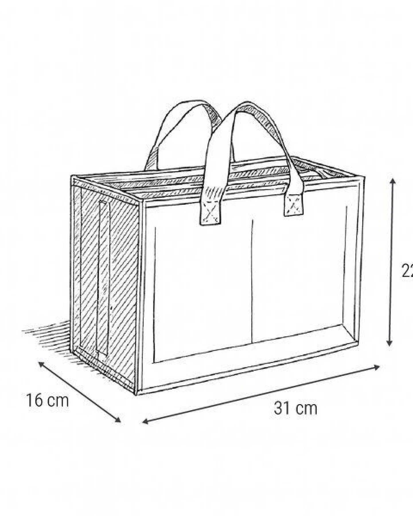 Sperling Organizer für "Divided" Shopper aus Filz – Ansicht 4