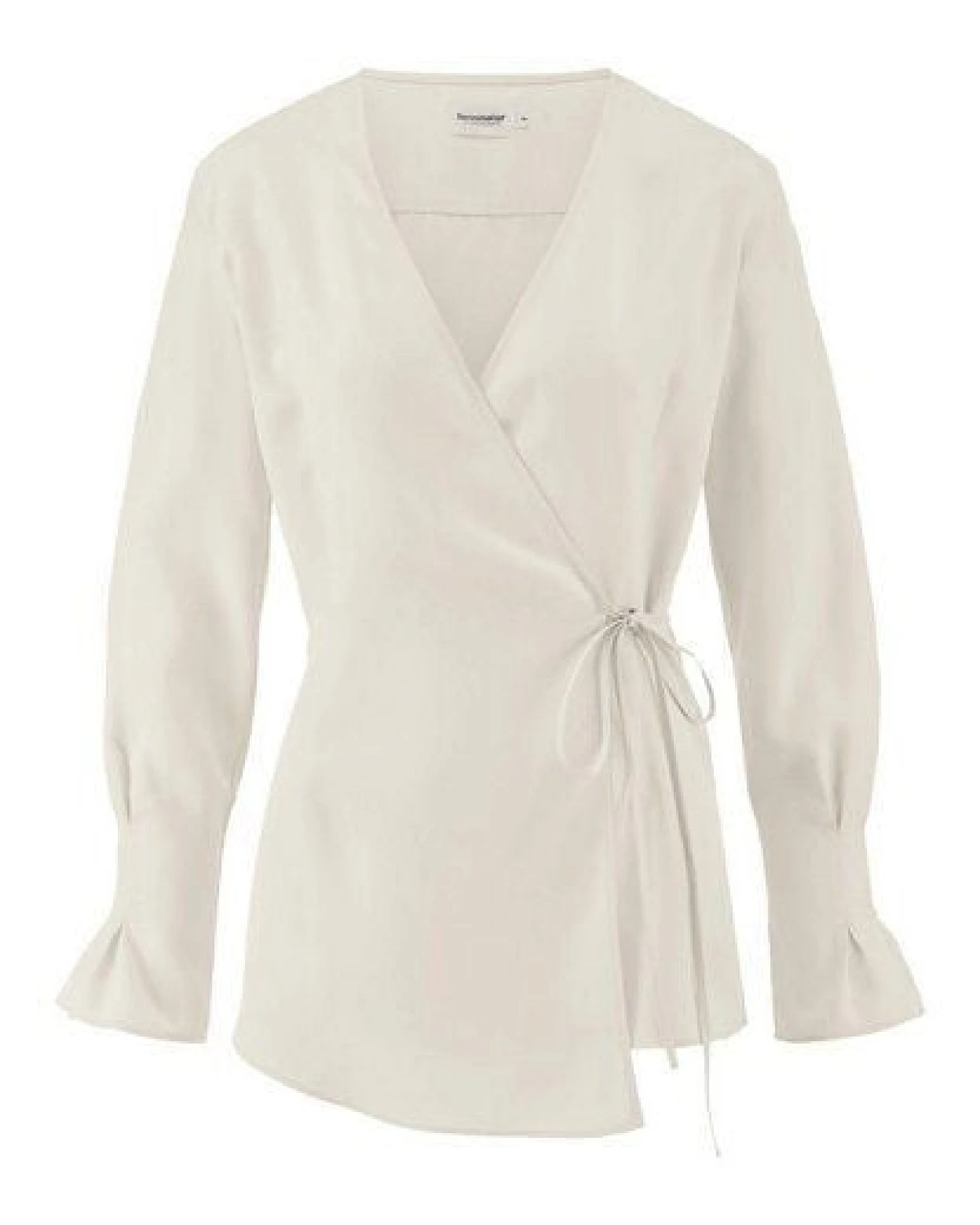 hessnatur Wickelbluse Regular aus reinem TENCEL Lyocell – Ansicht 3