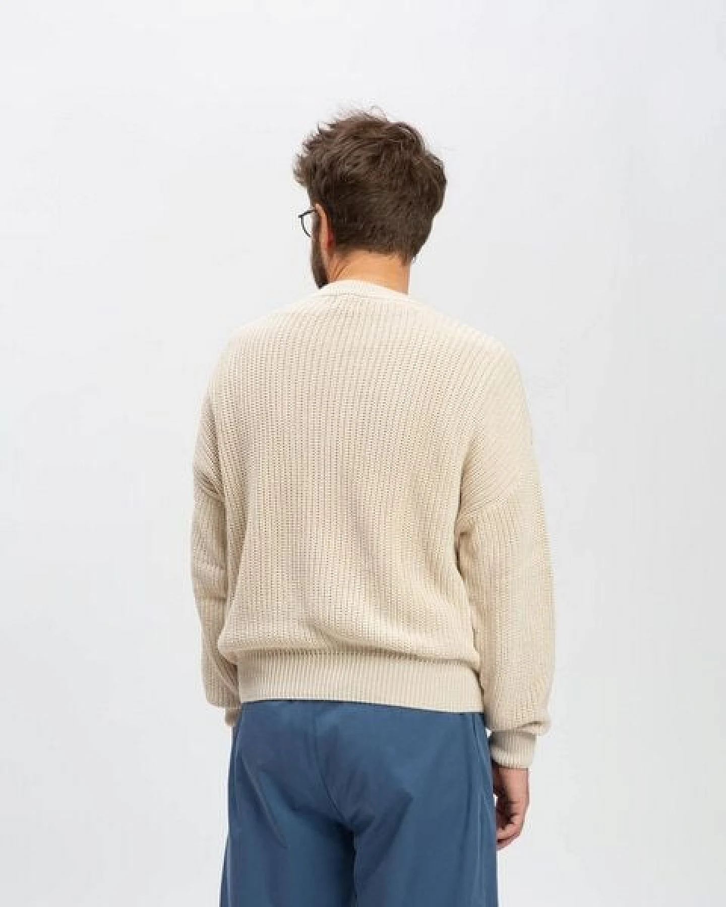 Matona Grob gestrickter Pullover für Männer / Knitted Sweater – Ansicht 2
