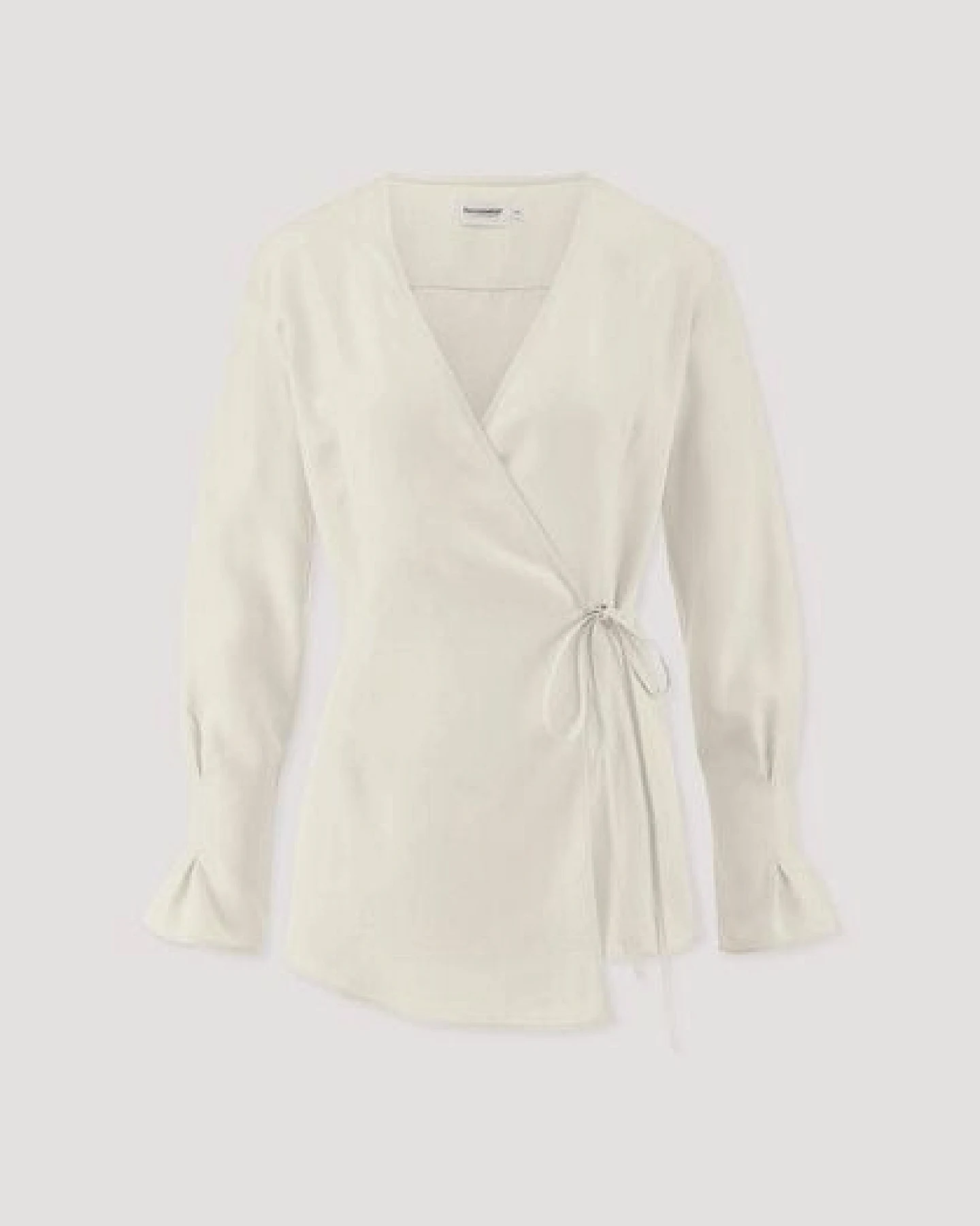 hessnatur Wickelbluse Regular aus reinem TENCEL Lyocell – Ansicht 4