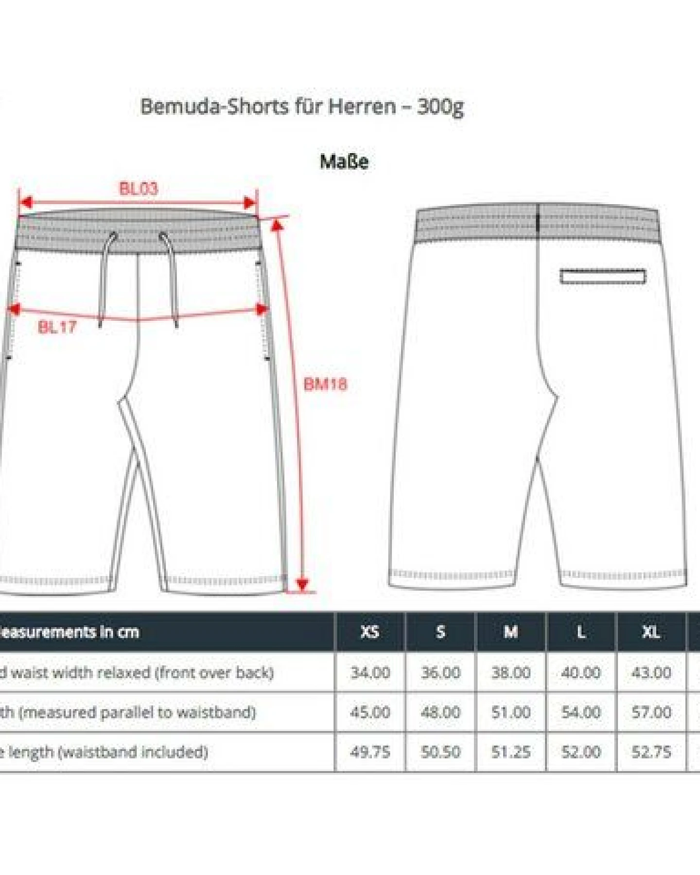 YTWOO Schwere Herrenshorts 300 g/m² aus Bio-Baumwolle und Recyceltem Polyester – Ansicht 3