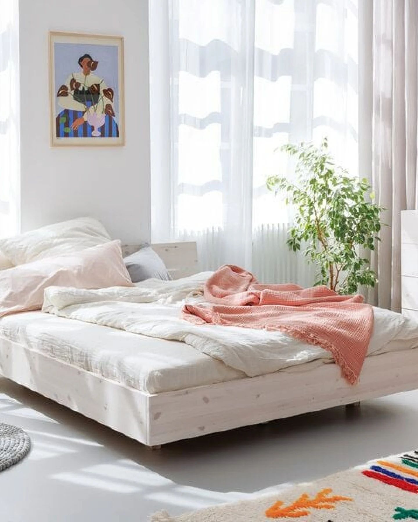 ekomia Bett Swebe Comfort aus Massivholz – Ansicht 2