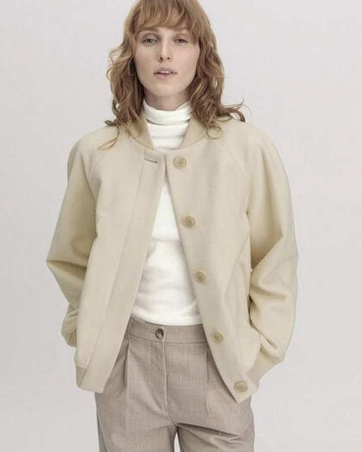 hessnatur Wolljacke Relaxed aus reiner Bio-Merinowolle
