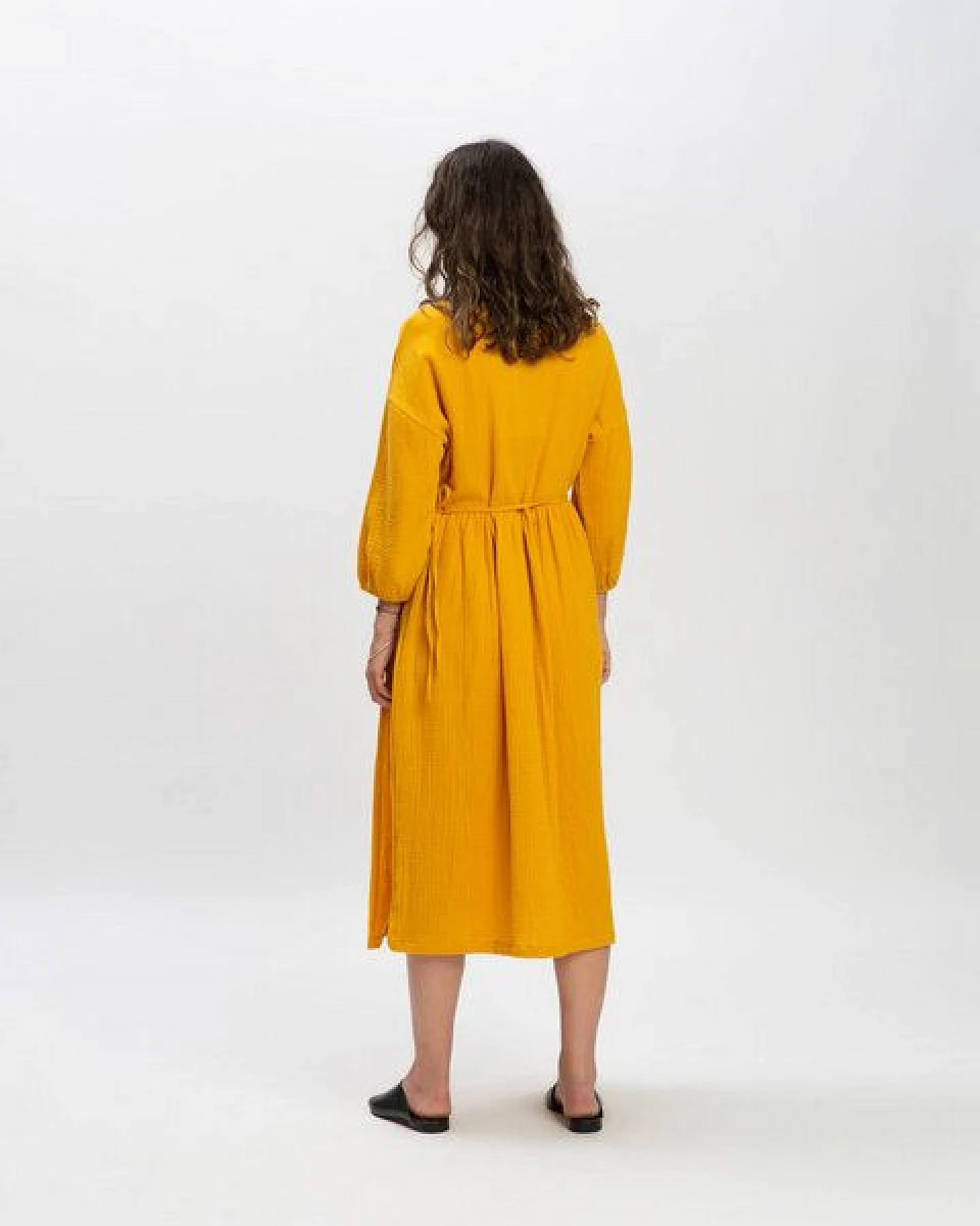 Matona Wickelkleid aus Musselin für Frauen / Muslin Dress – Ansicht 2