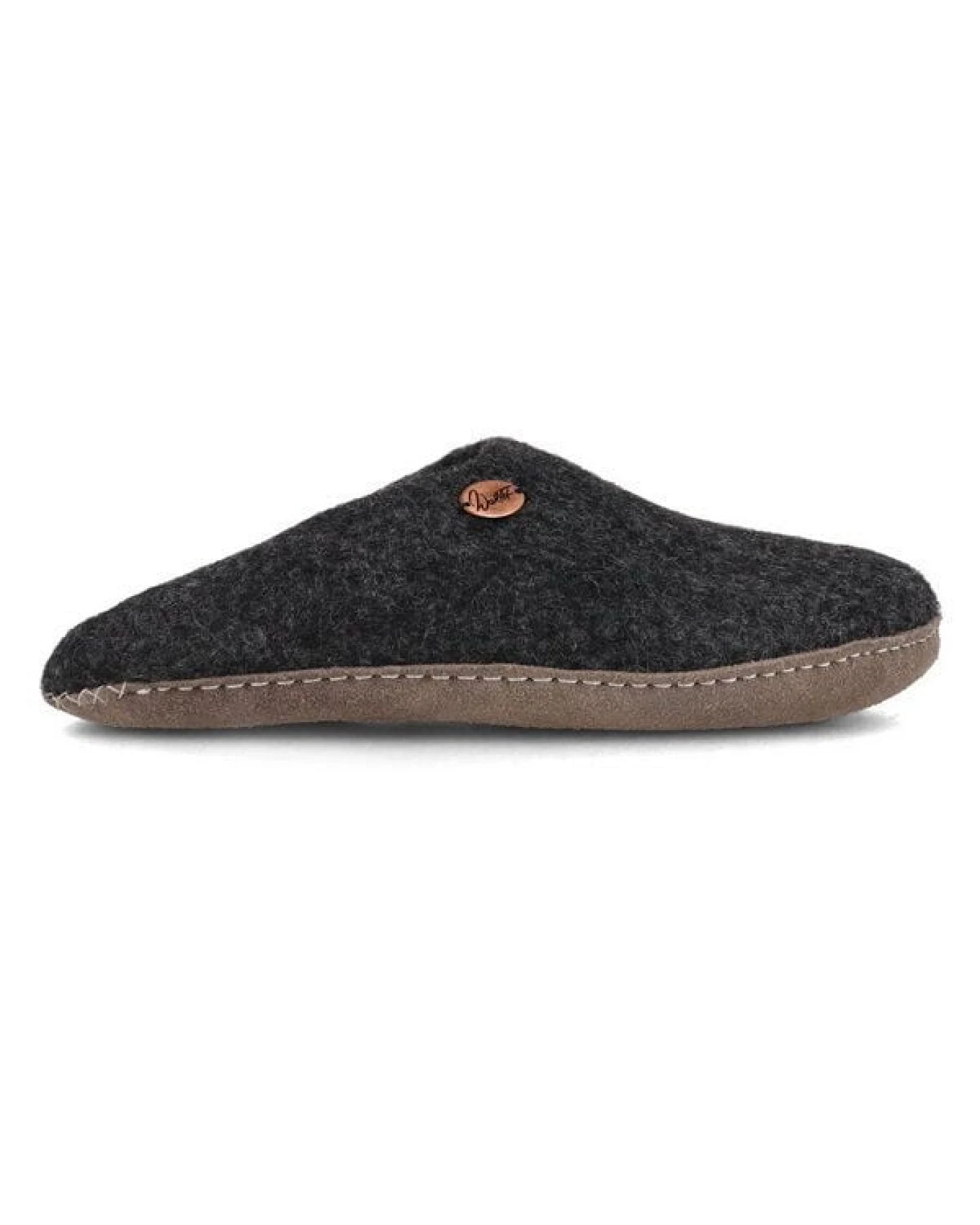 WoolFit Handgefilzte Pantoffeln ohne Fersenrand Hausschuhe aus 100% Wolle – Ansicht 3