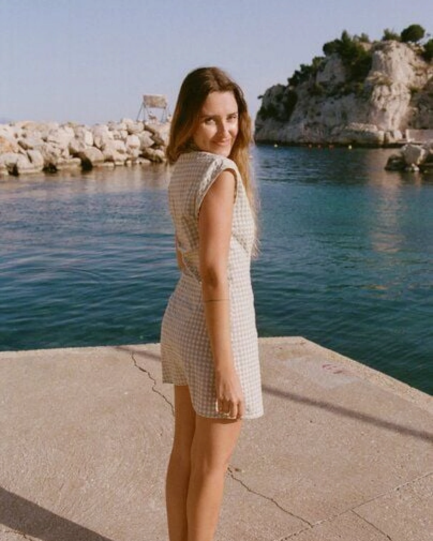 Kleid Marlène Rougier x Nénés – Vichy-Karomuster – Ansicht 4