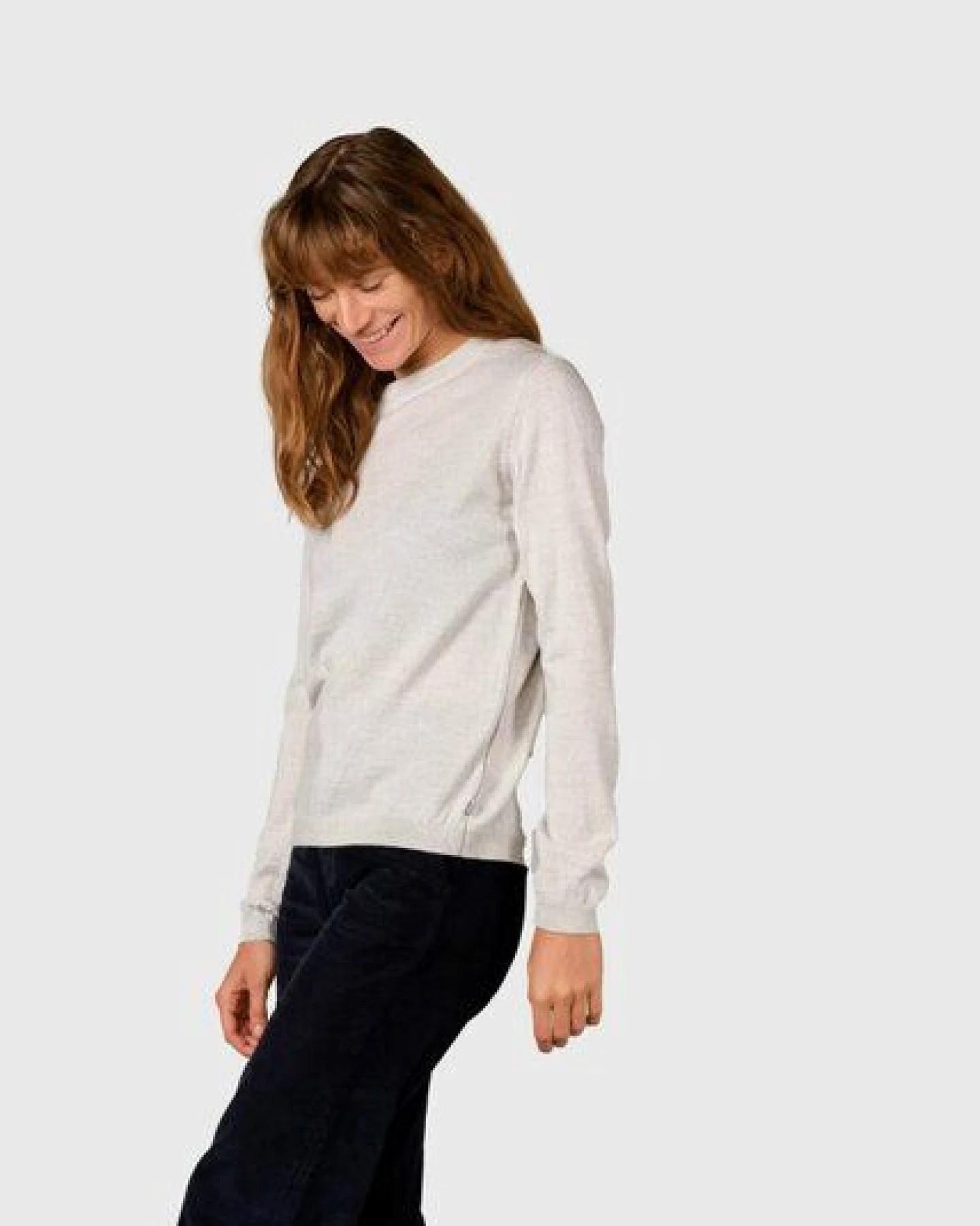 Klitmøller Collective Merino-Strickpullover - Womens Basic Merino Wool - mulesingfre – Ansicht 2