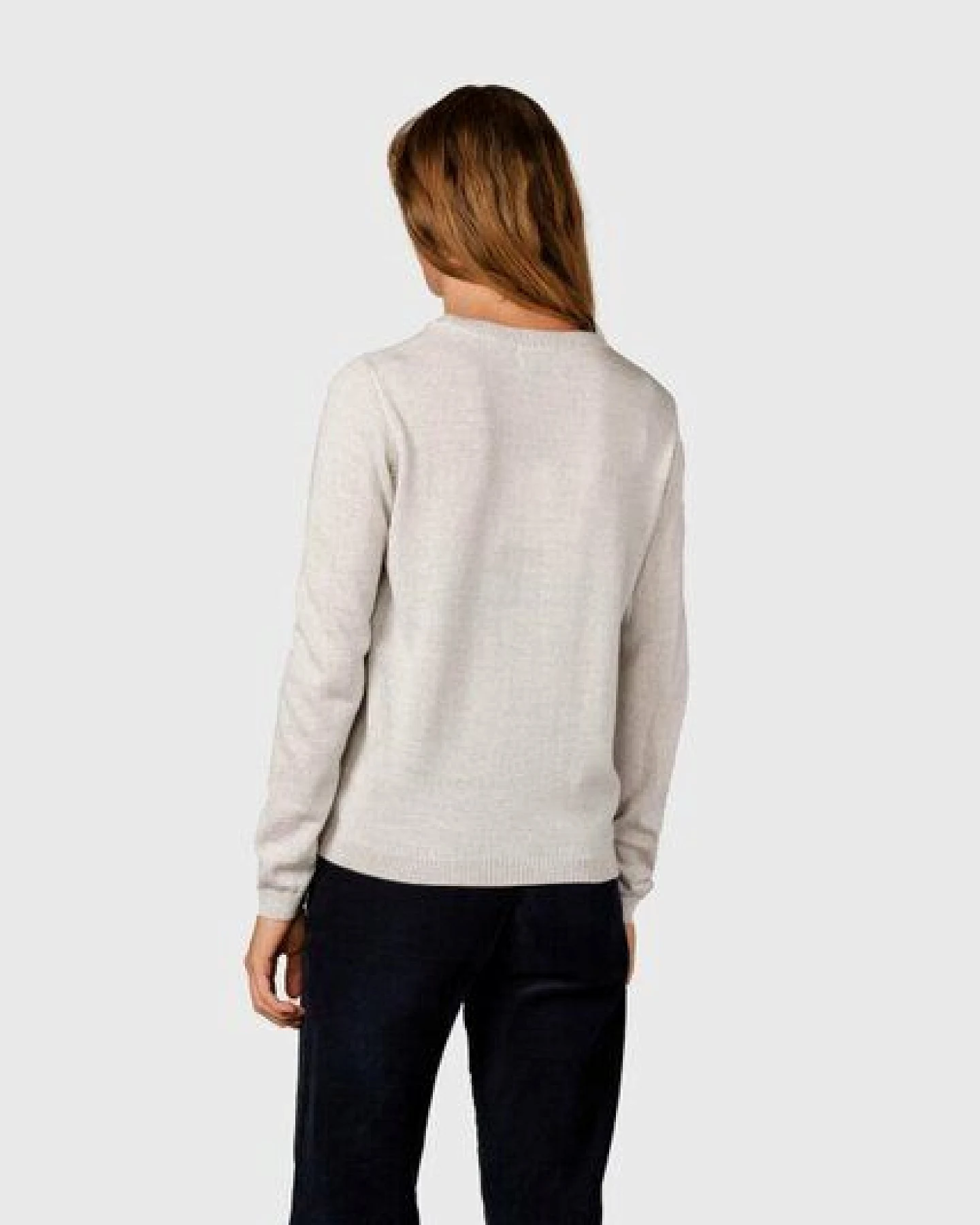 Klitmøller Collective Merino-Strickpullover - Womens Basic Merino Wool - mulesingfre – Ansicht 3