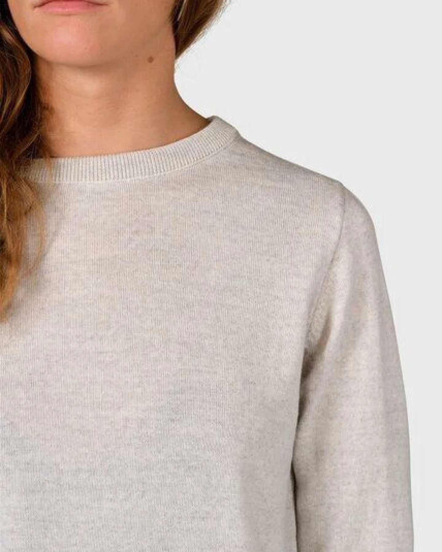 Klitmøller Collective Merino-Strickpullover - Womens Basic Merino Wool - mulesingfre – Ansicht 4