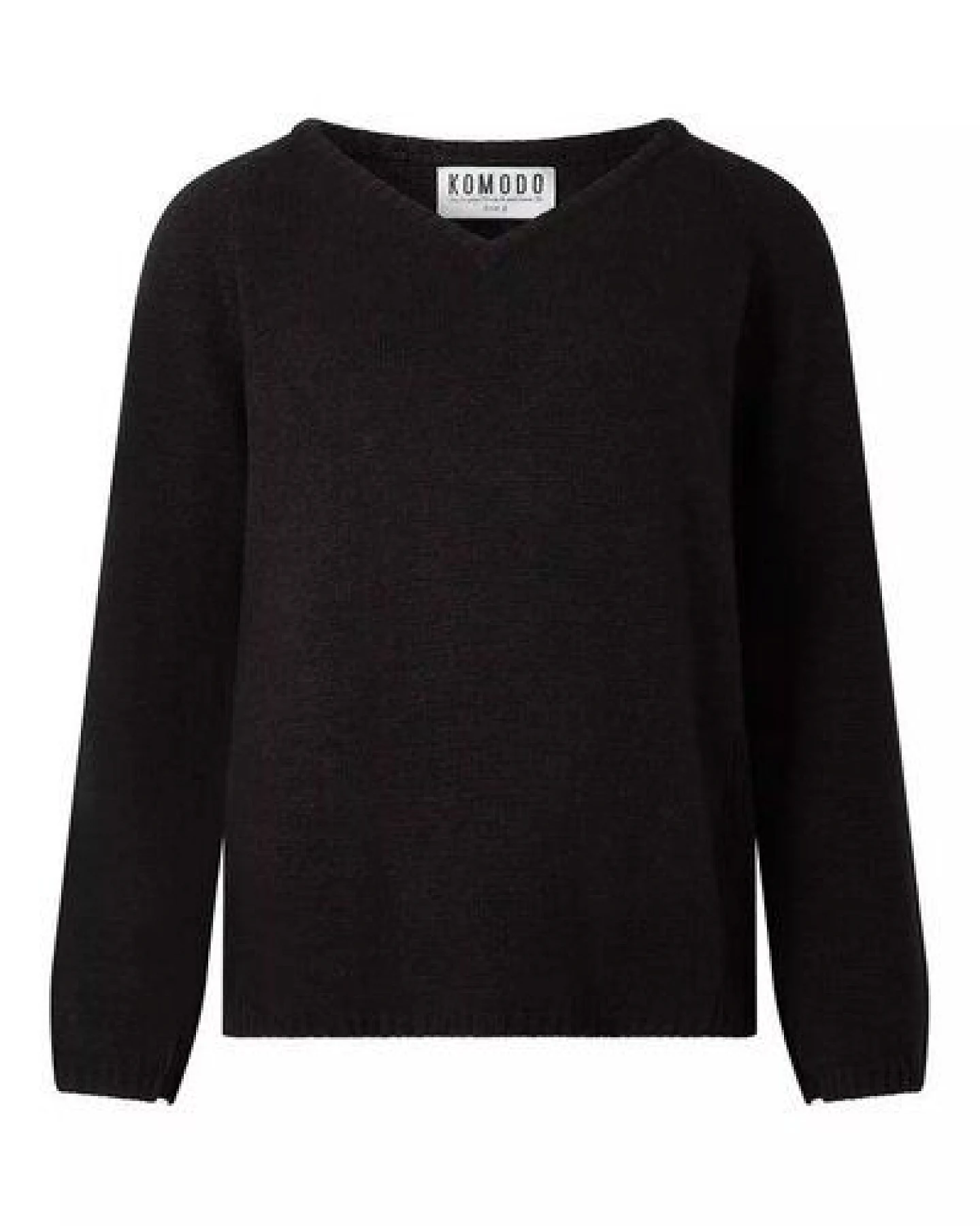 Komodo Merino-Pullover mit V-Auschnitt Modell: Natty – Ansicht 2