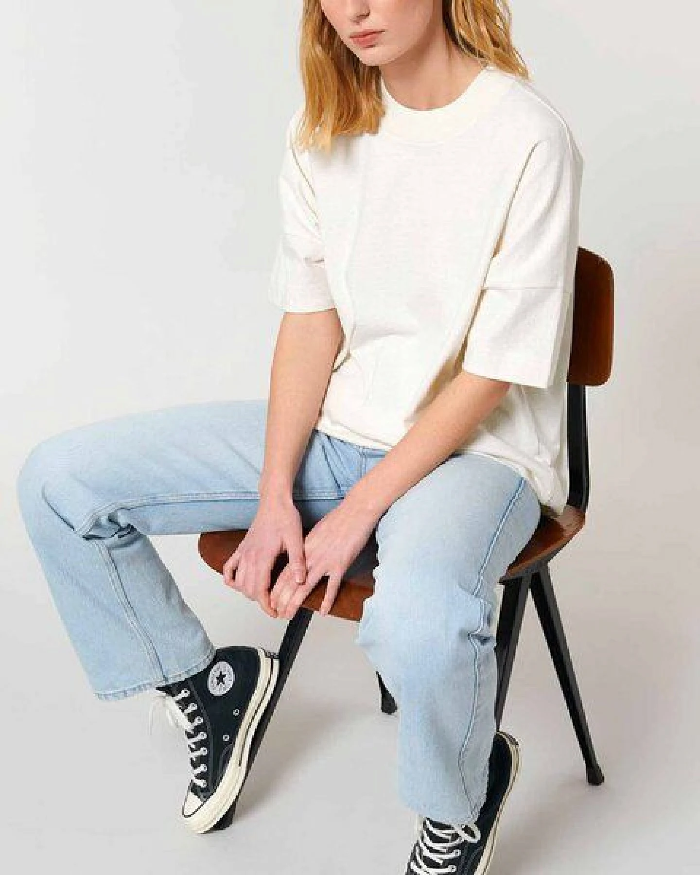 YTWOO Recyceltes Oversize T-Shirt aus Bio Baumwolle – Ansicht 3
