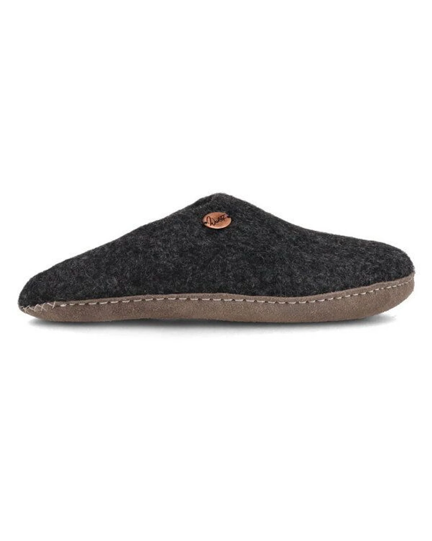 WoolFit Handgefilzte Pantoffeln ohne Fersenrand Hausschuhe aus 100% Wolle – Ansicht 3