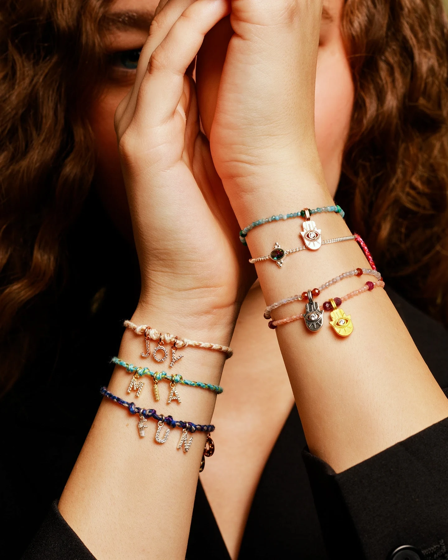 Hoffnungsträger Schutzarmband Hamsa „Motivation“ Roségold – Ansicht 6
