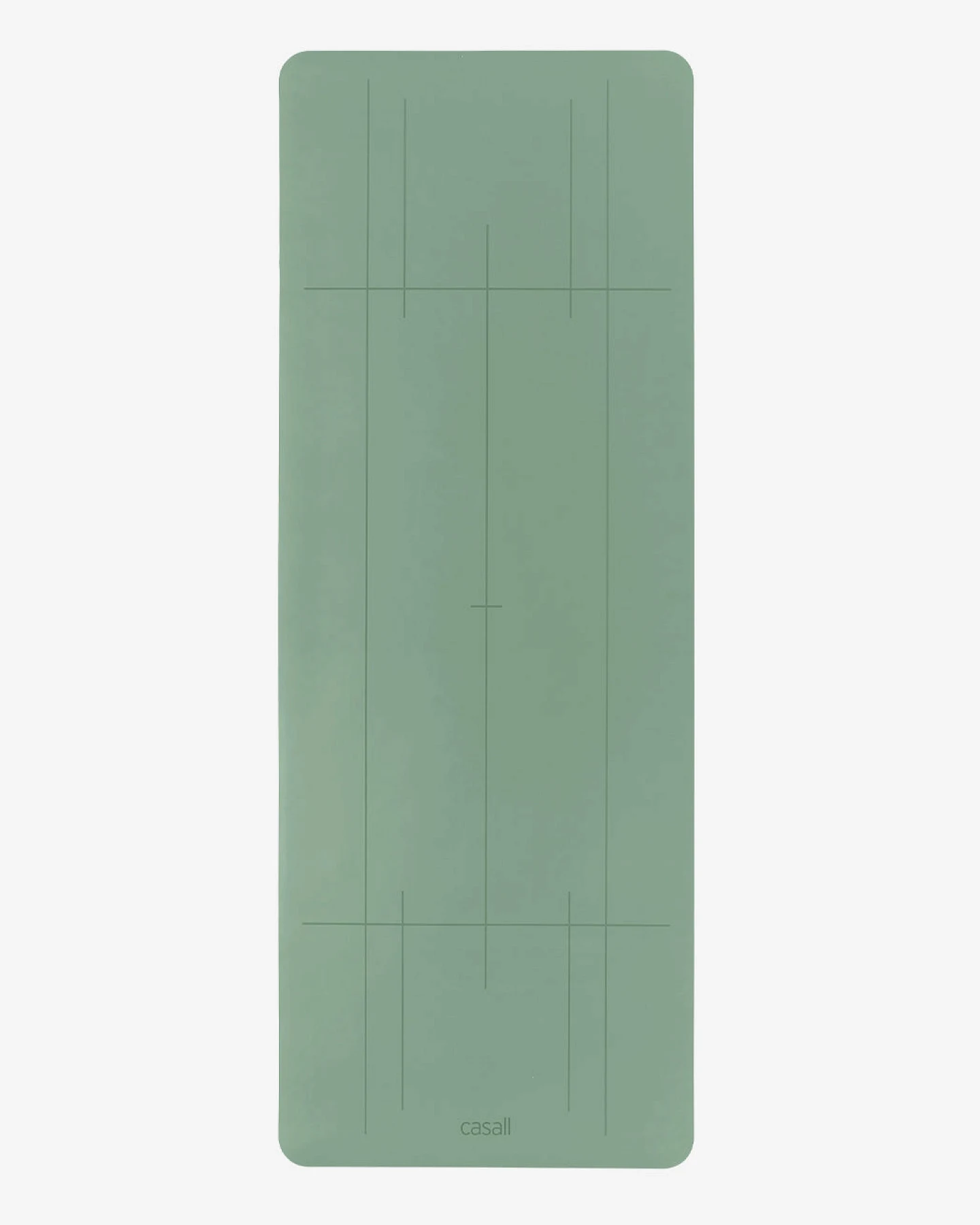Casall Yogamatte Grip & Cushion - Soft Teal – Ansicht 2