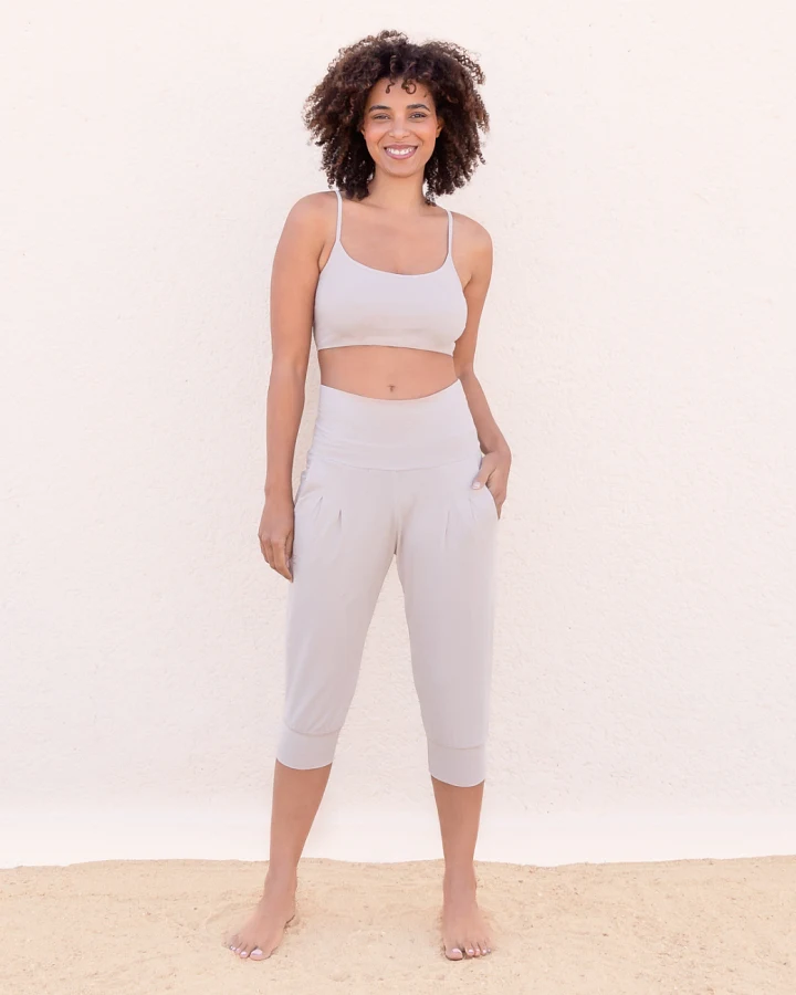 Jaya Organics 3/4 Pants Nidhi - Creme S
