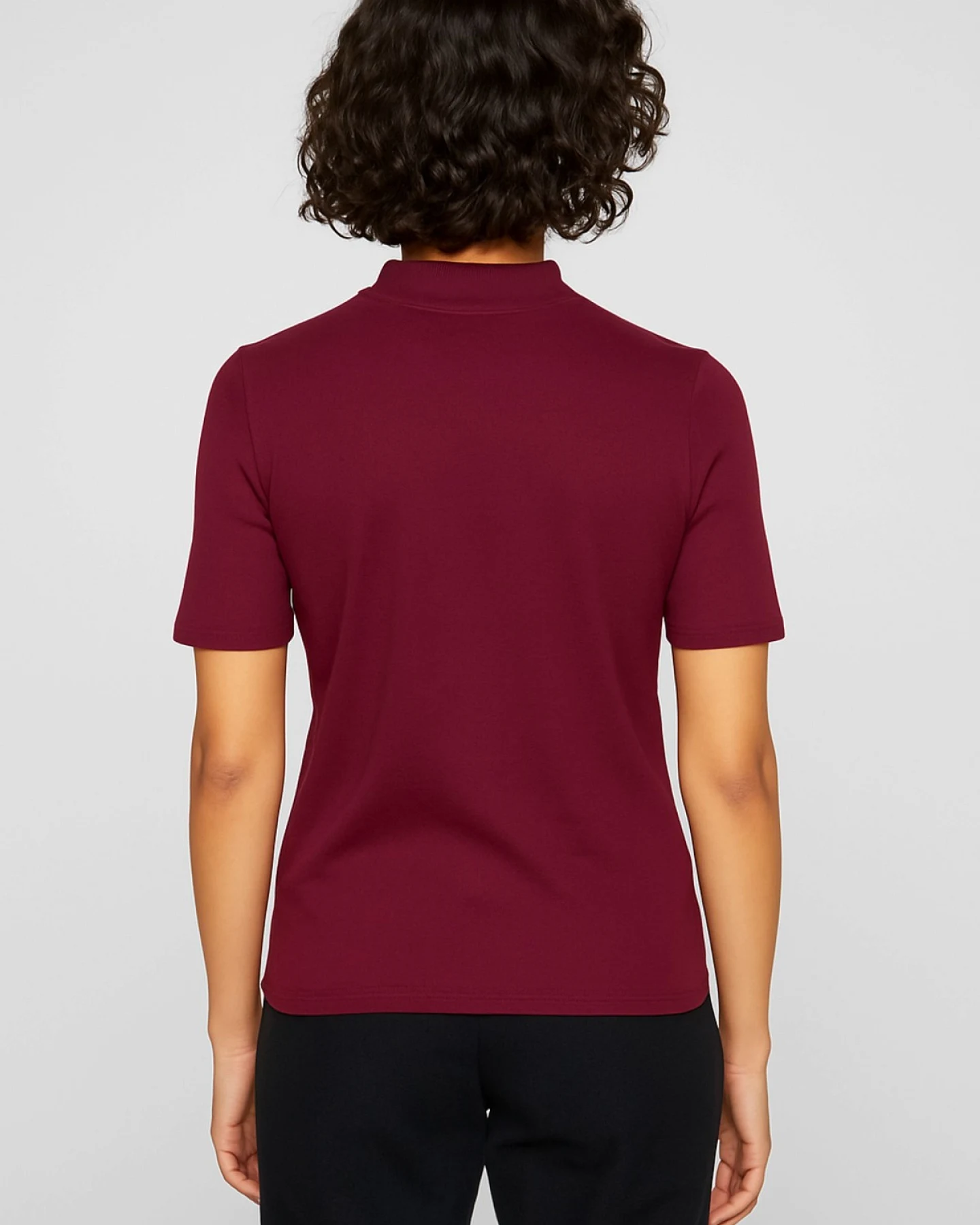 T-Shirt Rib High Neck – Ansicht 2