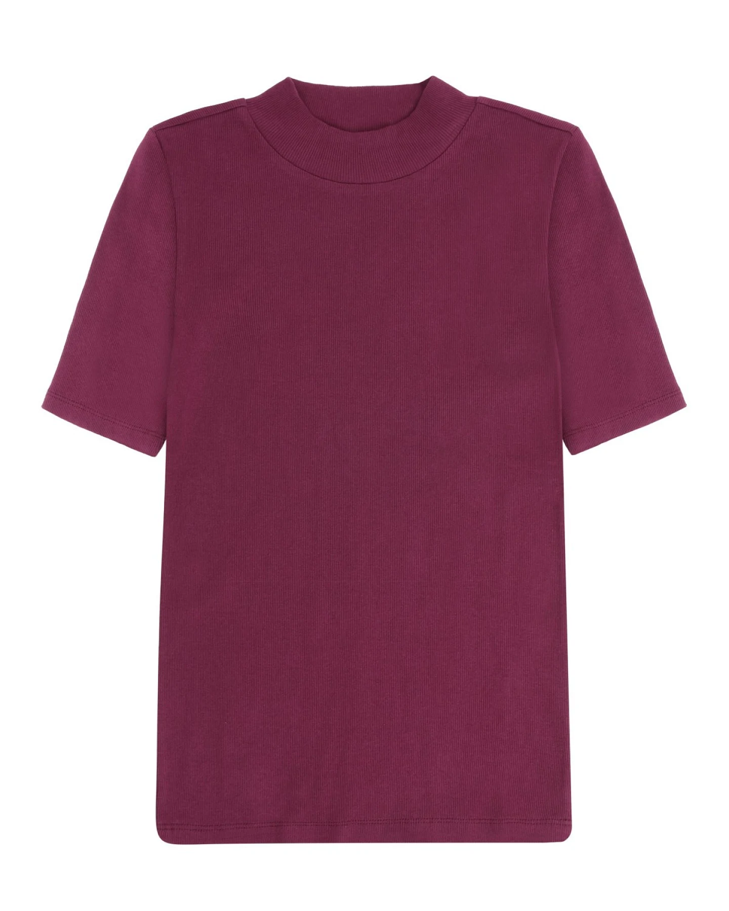 T-Shirt Rib High Neck – Ansicht 4
