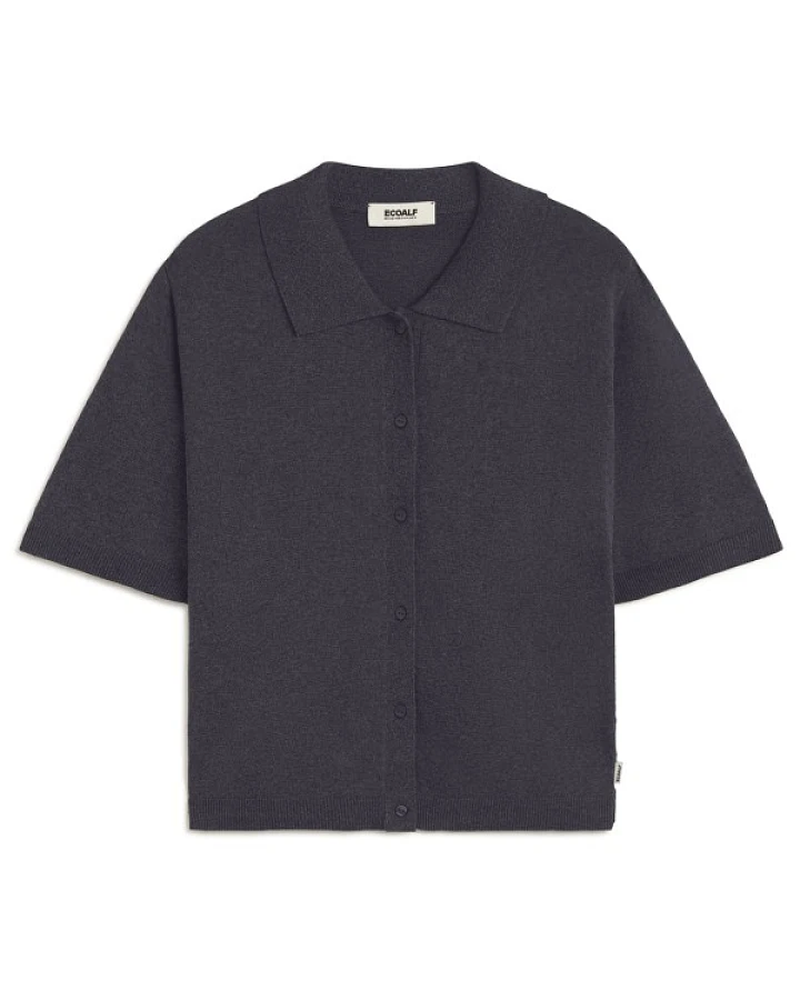 Ecoalf - Women's Juniper Knit - Polo-Shirt Gr XS grau