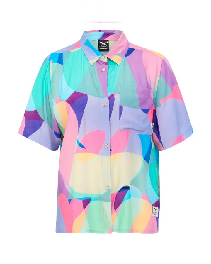 Iriedaily - Women's Stohead Lucie Shirt - Hemd Gr L bunt