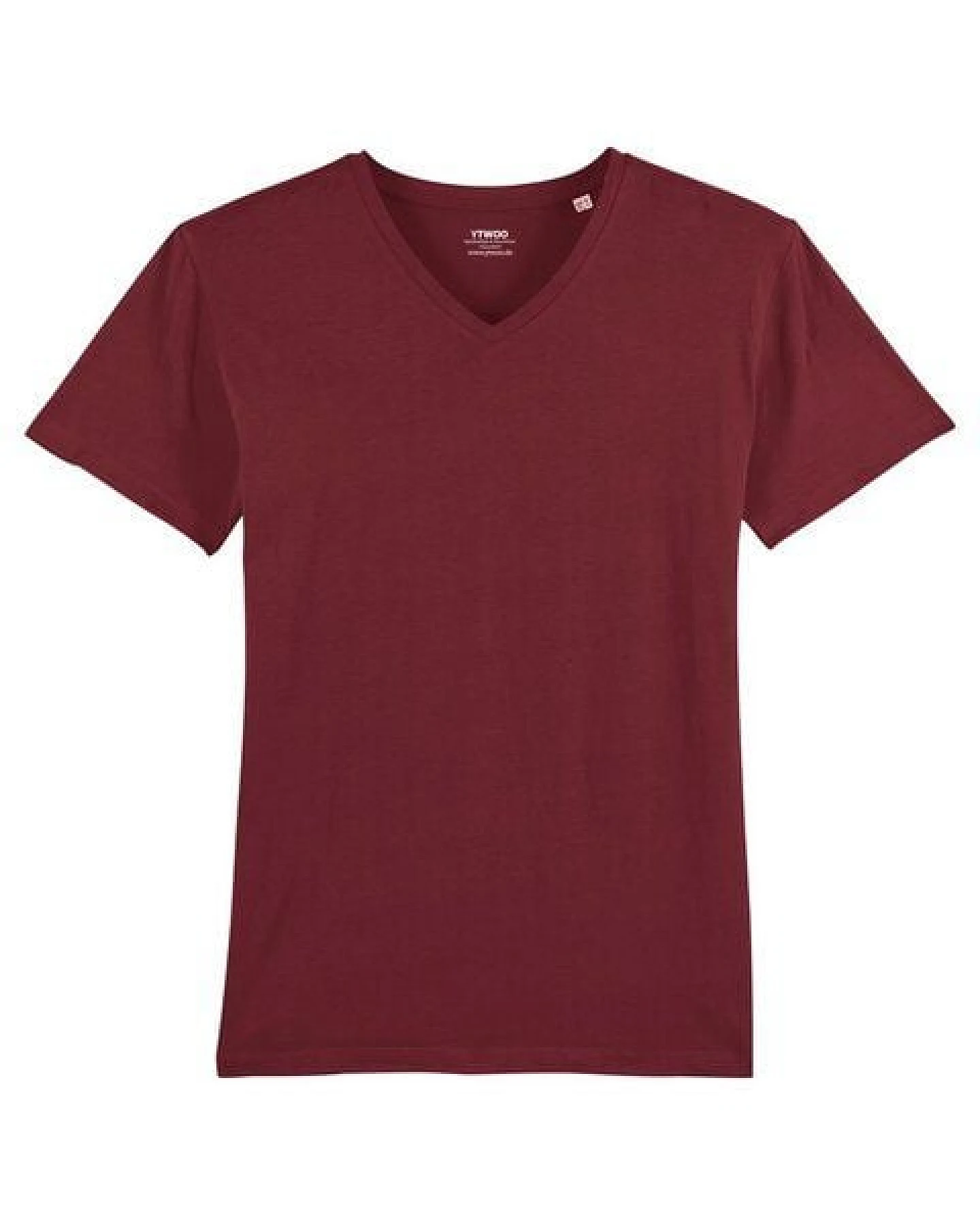 YTWOO Männer Bio T-Shirt mit V-Ausschnitt, fair hergestellt – Ansicht 4
