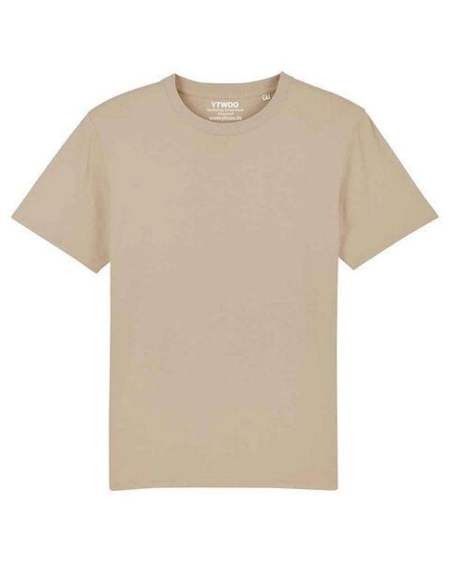 YTWOO Herren schweres Bio T-Shirt. Männer Premium Basic Shirt. Heavy Cotton – Ansicht 4