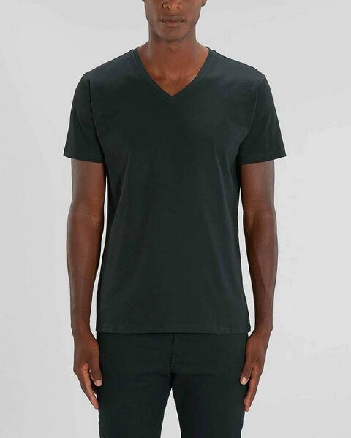 YTWOO 3er Pack Herren T-Shirt mit V-Ausschnitt, Bio-Qualität – Ansicht 3
