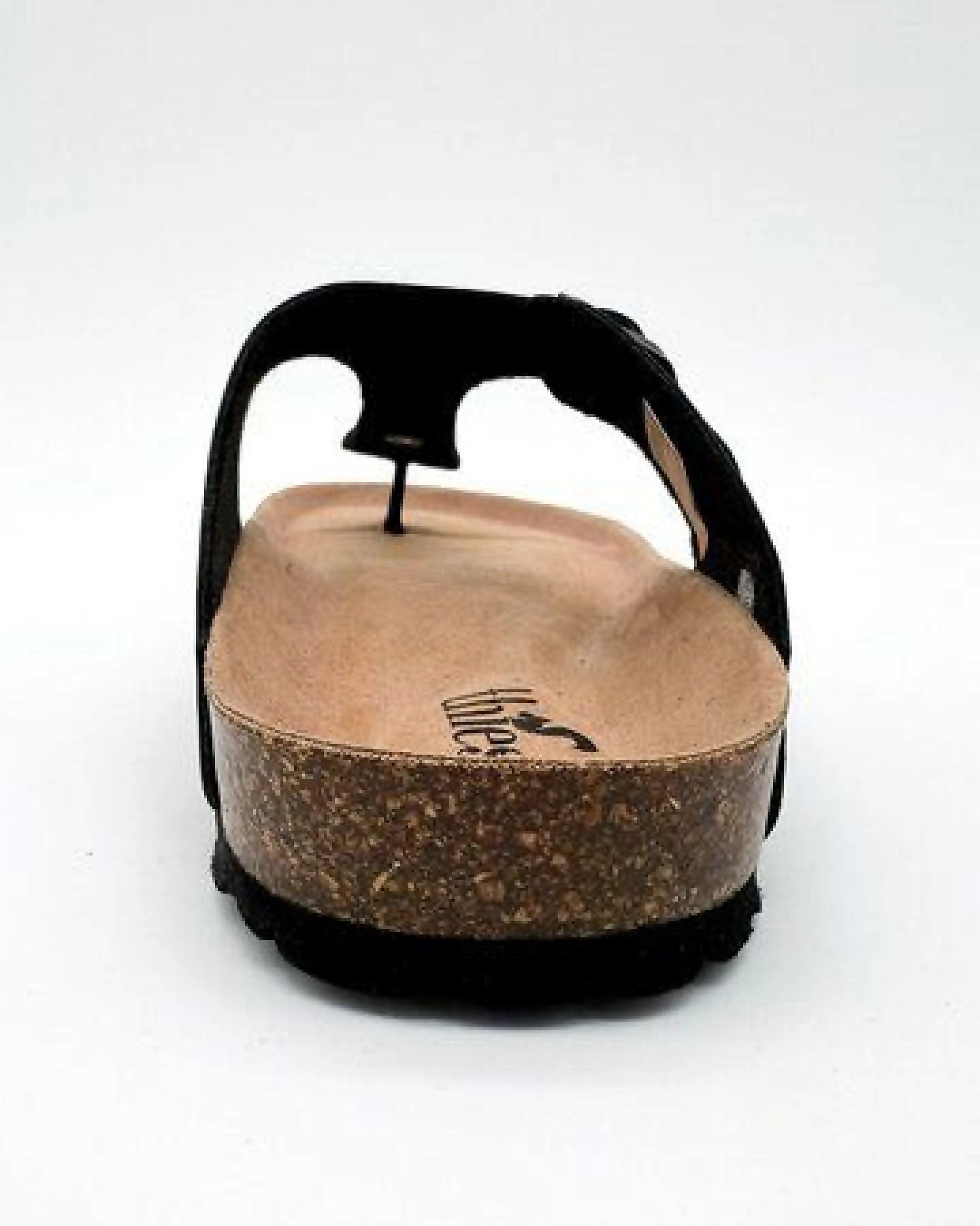 Vegane thies ® Eco Bio Thong Sandale aus rec. PET mit Kork-Tieffussbett MEN – Ansicht 3