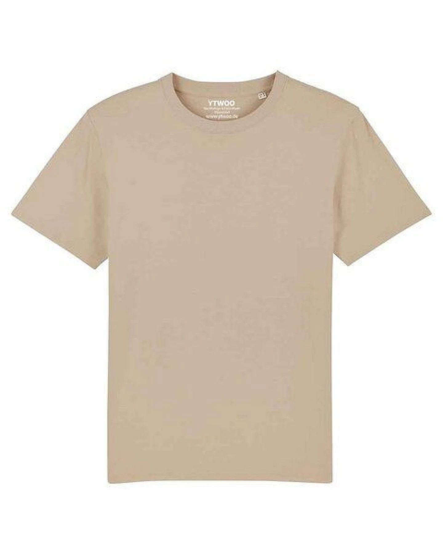 YTWOO Herren schweres Bio T-Shirt. Männer Premium Basic Shirt. Heavy Cotton – Ansicht 4
